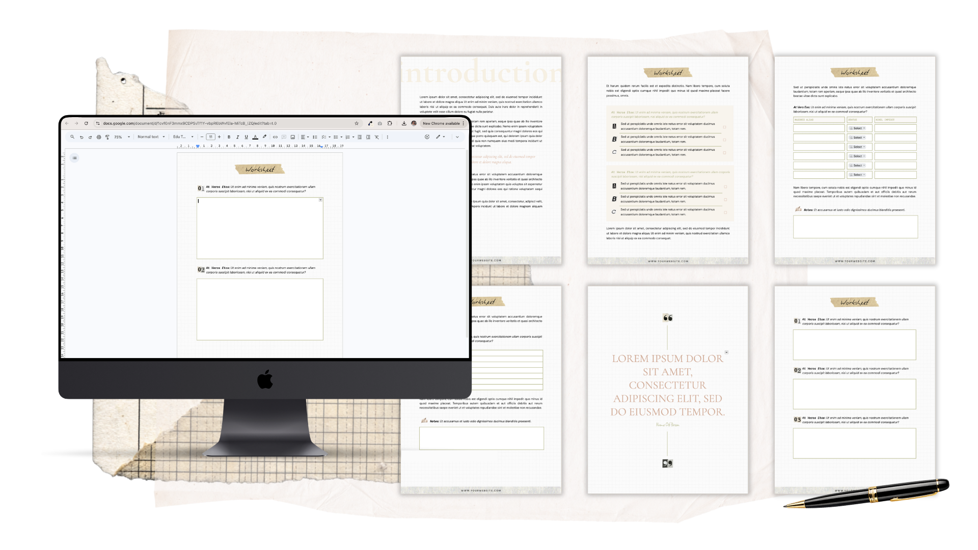 Internal Example Workbook Workbook Templates – Mighty Growth Lab